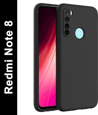 KartV Back Cover for Mi Redmi Note 8(Black, Camera Bump Protector, Pack of: 1)