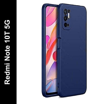KloutCase Back Cover for Redmi Note 10T 5G, Poco M3 Pro 5G(Blue, Grip Case, Silicon, Pack of: 1)