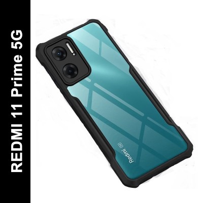 KWINE CASE Back Cover for REDMI 11 Prime 5G(Black, Shock Proof, Pack of: 1)