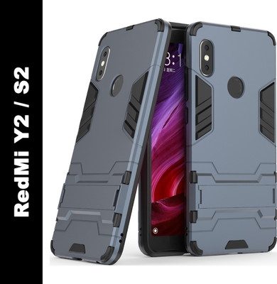Mobile Mart Back Cover for Mi Redmi Y2, Redmi S2(Blue, Shock Proof, Pack of: 1)