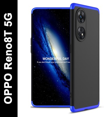 KWINE CASE Back Cover for OPPO Reno8T 5G(Blue, Dual Protection, Pack of: 1)