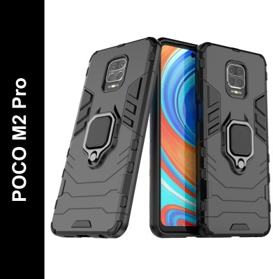 BOZTI Back Cover for Mi Redmi Note 9 Pro, Poco M2 Pro, Mi Redmi Note 9 Pro Max(Black, Rugged Armor, Pack of: 1)