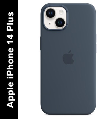 Caseex Back Cover for APPLE iPhone 14 Plus, CASEEX Silicone Back Cover For iPhone 14 Plus(Blue, Grip Case, Silicon, Pack of: 1)