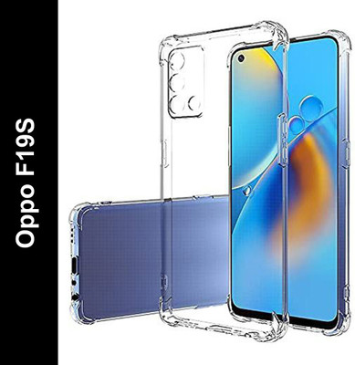 Wellchoice Back Cover for Oppo F19S(Transparent, Grip Case, Pack of: 1)