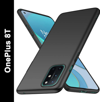 Faybey Back Cover for OnePlus 8T(Black, Shock Proof, Silicon, Pack of: 1)