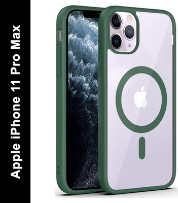 Zapcase Back Cover for Apple iPhone 11 Pro Max(Green, Magsafe, Pack of: 1)
