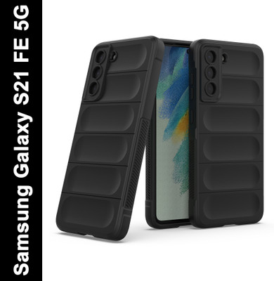 Zapcase Back Cover for Samsung Galaxy S21 FE 5G(Black, 3D Case, Silicon, Pack of: 1)