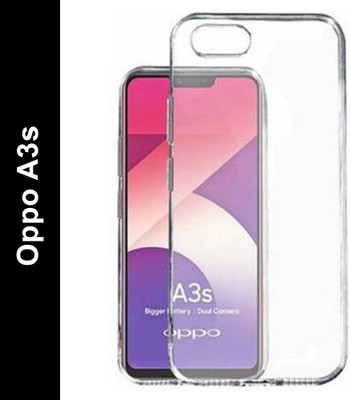 Print maker Back Cover for Oppo A3s(White, Grip Case, Silicon, Pack of: 1)