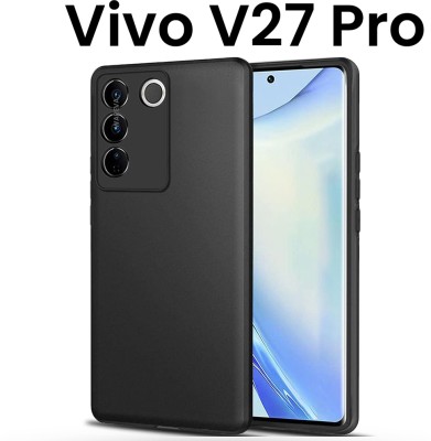 WAREVA Arm Band Case for VIVO V27 PRO (5G), VIVO V27 Pro(Black, Camera Bump Protector, Silicon, Pack of: 1)