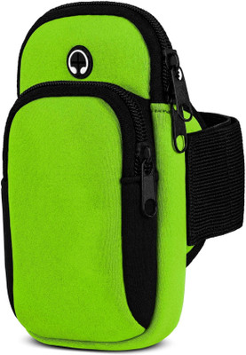INKMILAN Arm Band Case for Iphones, Samsung, Oneplus(Green, Pack of: 1)