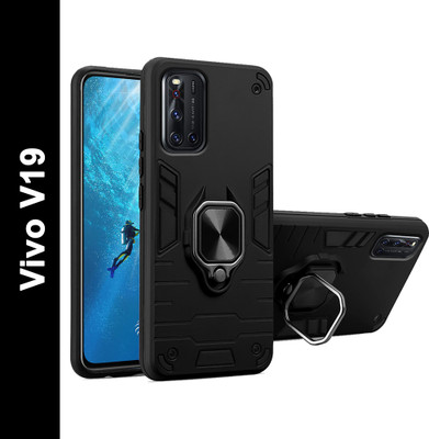 MVMS Back Cover for Vivo V19(Black, Shock Proof, Pack of: 1)