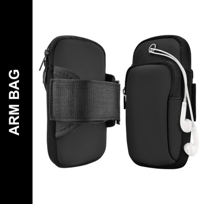 girik Arm Band Case for ARM BAG(Black, Band, Pack of: 1)