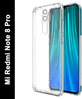 Maxpro Back Cover for Mi Redmi Note 8 Pro(Transparent, Waterproof, Pack of: 1)