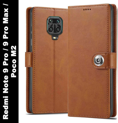SHINESTAR. Back Cover for Poco M2 Pro, Redmi Note 9 Pro, Redmi Note 9 Pro Max(Brown, Pack of: 1)