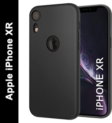 vmt stock Back Cover for iphone xr - Black-soft silicone case(Multicolor, Dual Protection)