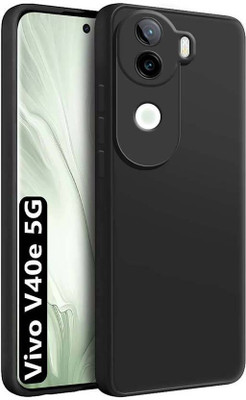 PrintCorner Back Cover for Vivo V40E 5G, IQOO Z9S 5G(Black, Shock Proof, Pack of: 1)