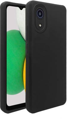DMJHP Back Cover for Samsung Galaxy A03 Core(Black, Pack of: 1)