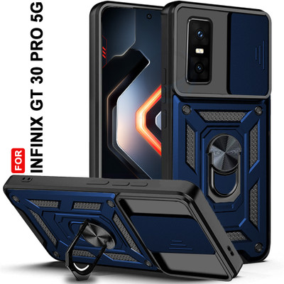 AESTMO Back Cover for Infinix GT 30 Pro 5G(Blue, Slider, Pack of: 1)