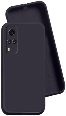 Artistque Back Cover for Vivo Y51 2020 / Vivo Y51A(Black, Matte Finish, Silicon, Pack of: 1)