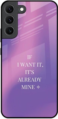 SNOB Back Cover for Samsung Galaxy S22 5G(Purple, Grip Case, Pack of: 1)