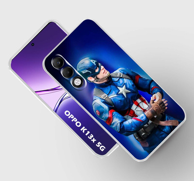 Veshotack Back Cover for OPPO K13x 5G(Multicolor, Dual Protection, Silicon, Pack of: 1)
