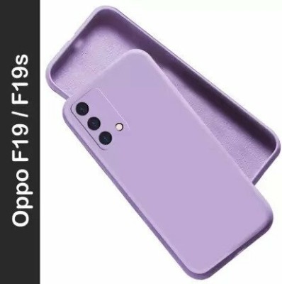 Artistque Back Cover for Oppo F19s(Purple, Flexible, Silicon, Pack of: 1)