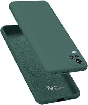 TRUEUPGRADE Back Cover for Liquid Silicone Case Cover for Vivo Y21 /Y33s|Microfiber Inside|360 Degree Protection(Green, Camera Bump Protector, Silicon, Pack of: 1)