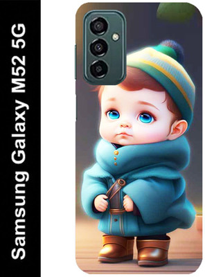 Hello Case Back Cover for Samsung Galaxy M52 5G(Multicolor, Hard Case, Pack of: 1)