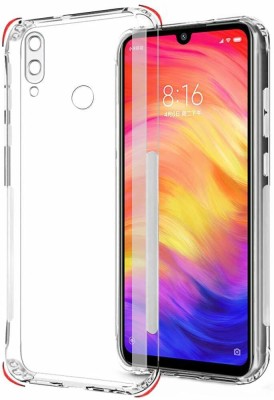 VAKIBO Back Cover for Redmi Note 7 Pro, Redmi Note 7, Redmi Note 7s(Transparent, Grip Case, Pack of: 1)