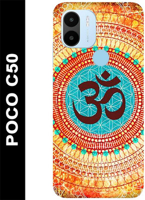 My Swag Back Cover for Poco C50(Multicolor, Hard Case, Pack of: 1)