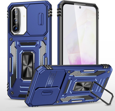 Vikeko Back Cover for SAMSUNG Galaxy A36 5G(Blue, Shock Proof, Pack of: 1)