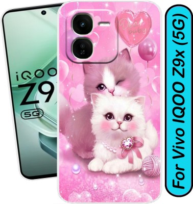 Coolcase Back Cover for Vivo IQOO Z9x (5G)(Transparent, Flexible, Silicon, Pack of: 1)