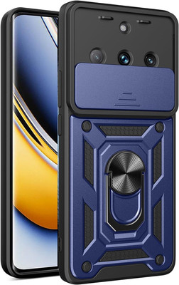 Elica Back Cover for Realme 11 Pro Plus 5G(Black, Shock Proof, Pack of: 1)