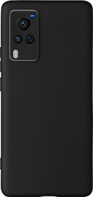 7printzone Back Cover for VIVO X60 PRO(Black, Flexible, Silicon)