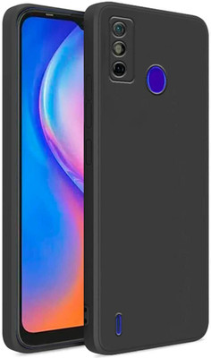 Coverphone Back Cover for Back Cover for Tecno Spark Go 2020 Shockproof TPU Back Case CoverBlack, Silicon(Black, Matte Finish, Silicon, Pack of: 1)