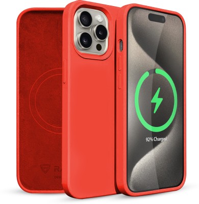 RAEGR Back Cover for Apple iPhone 15 Pro (6.1-Inch) (2023)(Red, Silicon, Pack of: 1)
