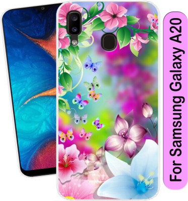 Coolcase Back Cover for Samsung Galaxy A20(Transparent, Flexible, Silicon, Pack of: 1)