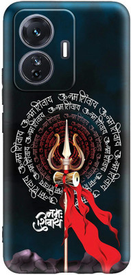 printwhiz Back Cover for iQOO Z6 Pro, Vivo T1 Pro 5G(Black)