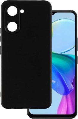 Elica Back Cover for Vivo Y28s 5G(Black, Grip Case, Silicon, Pack of: 1)