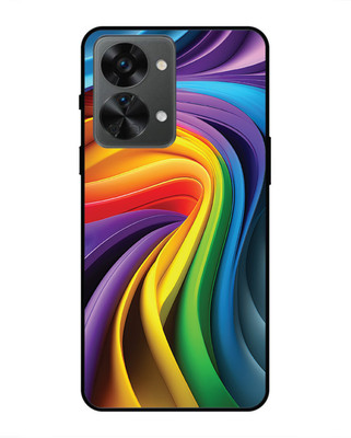 leeon Back Cover for oneplus nord 2t 5g(Black, Dual Protection, Pack of: 1)