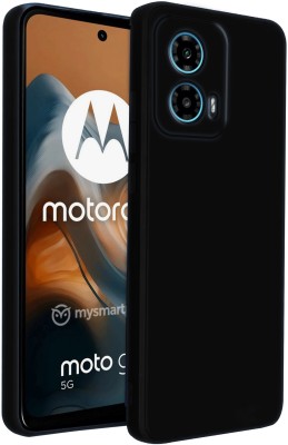 Knotyy Back Cover for MOTOROLA moto G34 5G(Black, Flexible, Silicon, Pack of: 1)