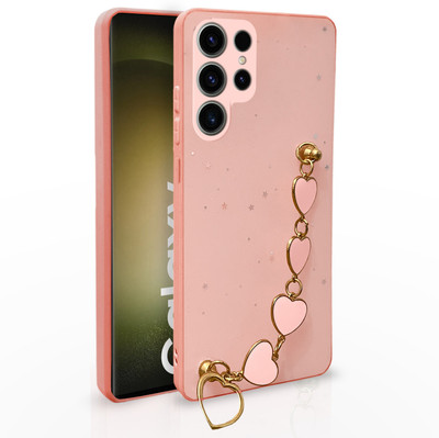 Pikkme Back Cover for Samsung Galaxy S23 Ultra 5G(Pink, Grip Case, Pack of: 1)