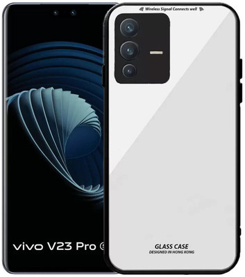 Infigo Back Cover for Vivo V23e(White, Hard Case, Pack of: 1)