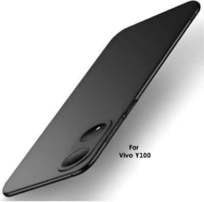 Monogamy Back Cover for Vivo T2 5G, Vivo Y100 Back cover case(Black, Grip Case, Pack of: 1)