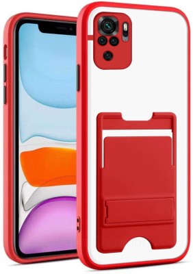 CASE CREATION Back Cover for Xiaomi Redmi Note 10s, Redmi Note 10s(Red, Rugged Armor, Pack of: 1)