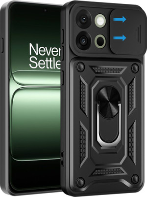 Artistque Back Cover for OnePlus 13s 5G(Black, Ring Case, Pack of: 1)