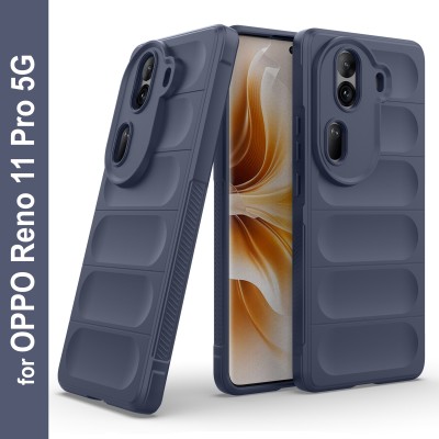 Zapcase Back Cover for OPPO Reno 11 Pro 5G(Blue, 3D Case, Silicon, Pack of: 1)