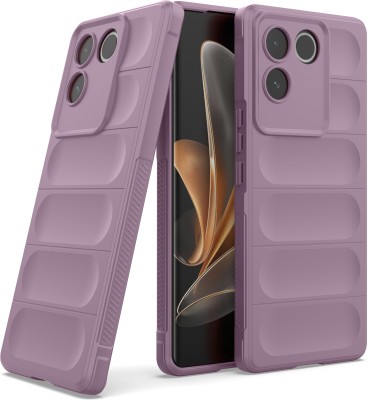 GLOBAL NOMAD Back Cover for Vivo T2 Pro 5G(Purple, 3D Case, Silicon, Pack of: 1)