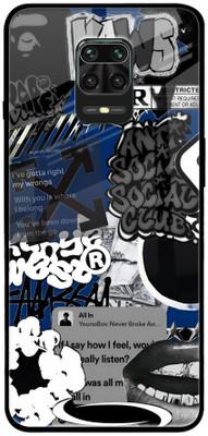 SNOB Back Cover for Redmi Note 9 Pro Max(Multicolor, Grip Case, Pack of: 1)