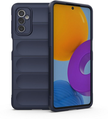 Cover Alive Back Cover for Samsung Galaxy M52 5G(Blue, Camera Bump Protector, Pack of: 1)